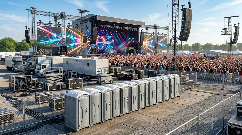 Concert Restroom Rental in Levittown, PA