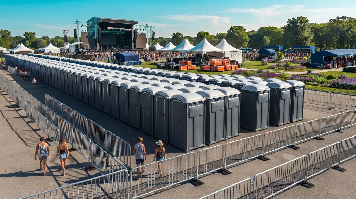 How Many Porta Potties Do I Need in Levittown, PA