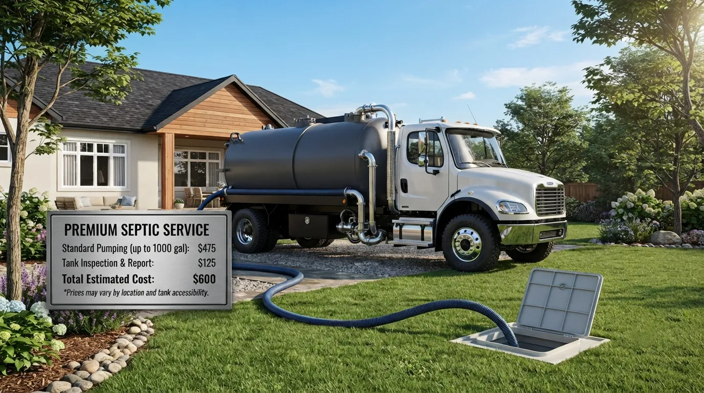 Septic Tank Pumping Cost in Levittown, PA
